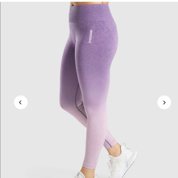 Gymshark Purple Ombre Leggings size small NWOT - Picture 2 of 5